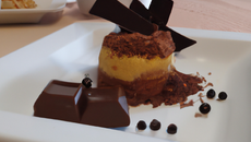 Parfait au chocolat et au marron