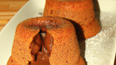 Moelleux au chocolat bien gonflé