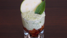 Mousse de chèvre aux courgettes