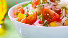 Salade de riz inratable