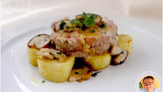 Filet mignon de porc farcis aux cêpes