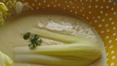 Velouté  d'endives au maroilles