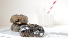 Cookies sésame noir & chocolat blanc (vegan)