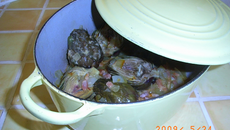 Artichauts en barigoule