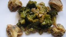 Brocolis à la sauce d'huître