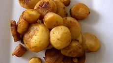 Navets nouveaux et panais caramélisés au curry