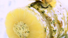 Bûche glacée à l'ananas