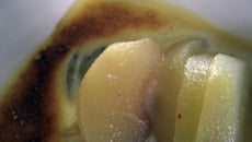 Gratin de poires au sabayon