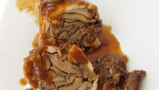 Lapin farci aux champignons