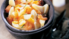 Salade de truite fumée aux agrumes