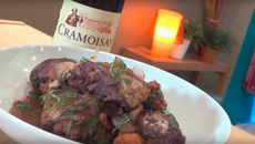 Poulet façon bourguignonne