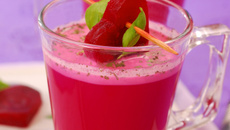 Velouté froid de betterave