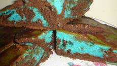 Marbré choco-curaçao