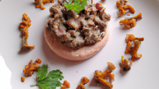 Champignon au tartare