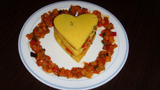 Polenta aux légumes