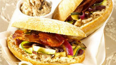 Pain bagnat rillettes