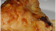 Poulet gratiné au Comté