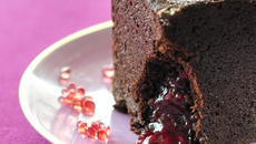 Cube de chocolat au cœur de Framboise