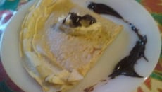 Crêpes amandes mascarpone