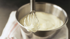 Crème chantilly traditionnelle