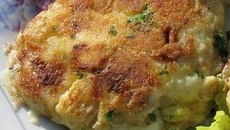 Galette de pommes de terre et cabillaud à la citronnelle