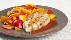 Red hot poulet aux légumes du soleil