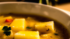 Soupe mexicaine avec ananas