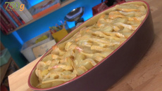 Tartiflette parfumée au thym