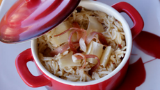 Risotto au jambon de Bayonne et parmesan