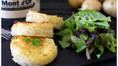 Paillassons de pommes de terre au Mont d'Or