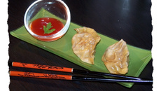 Ravioli chinois au porc et aux crevettes