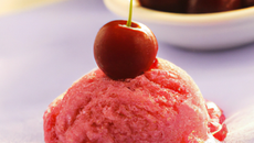 Sorbet à la cerise