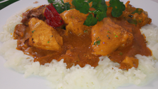 Curry rouge au poulet
