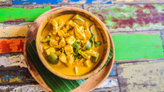 curry coco végétarien au Cookeo