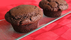 Muffins au triple chocolat