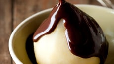 Poire Belle Hélène au Nutella