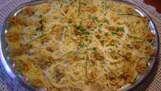 Un bleu pour les pâtes