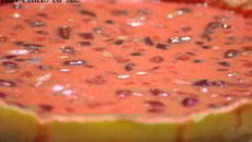 Tarte aux pralines roses