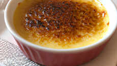 Crème brûlée au gingembre