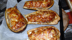 Aubergines farcies maison