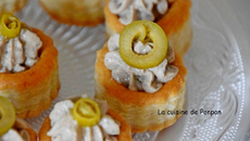 Zakouski à la crème de sardinade au thym