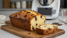 Cake aux pépites de chocolat au thermomix