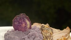 Veau, morilles et vitelottes