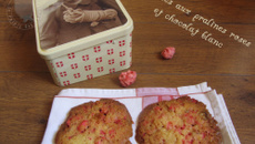 Cookies aux pralines et chocolat blanc