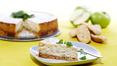 Cheesecake pommes-cannelle