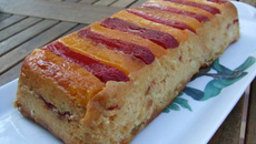 Terrine de poivrons à la polenta