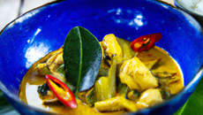 Poulet curry façon thaïlandais