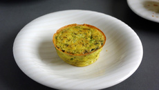 Flan de courgettes et Camembert Le Rustique