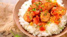 Rougail saucisses au Monsieur Cuisine