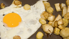 Œufs et asperges comme à la finca